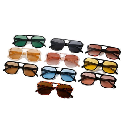 Retro Polygonal Mesh Unisex Sunglasses 1861